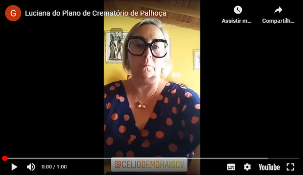 Luciana do Plano de Crematório de Palhoça